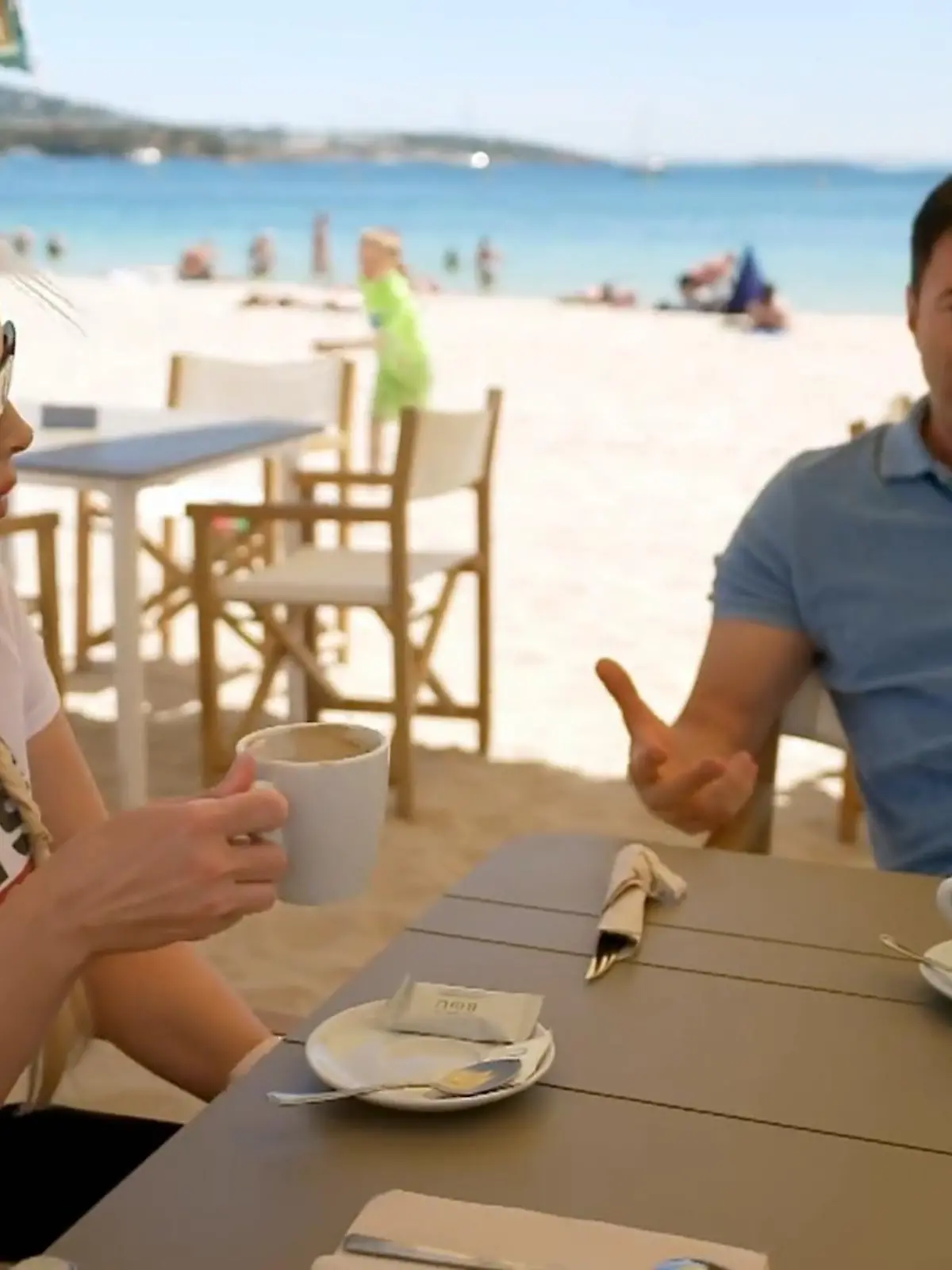 Bild zu: "Strandgespräch über Ernährung und Wettkampf"