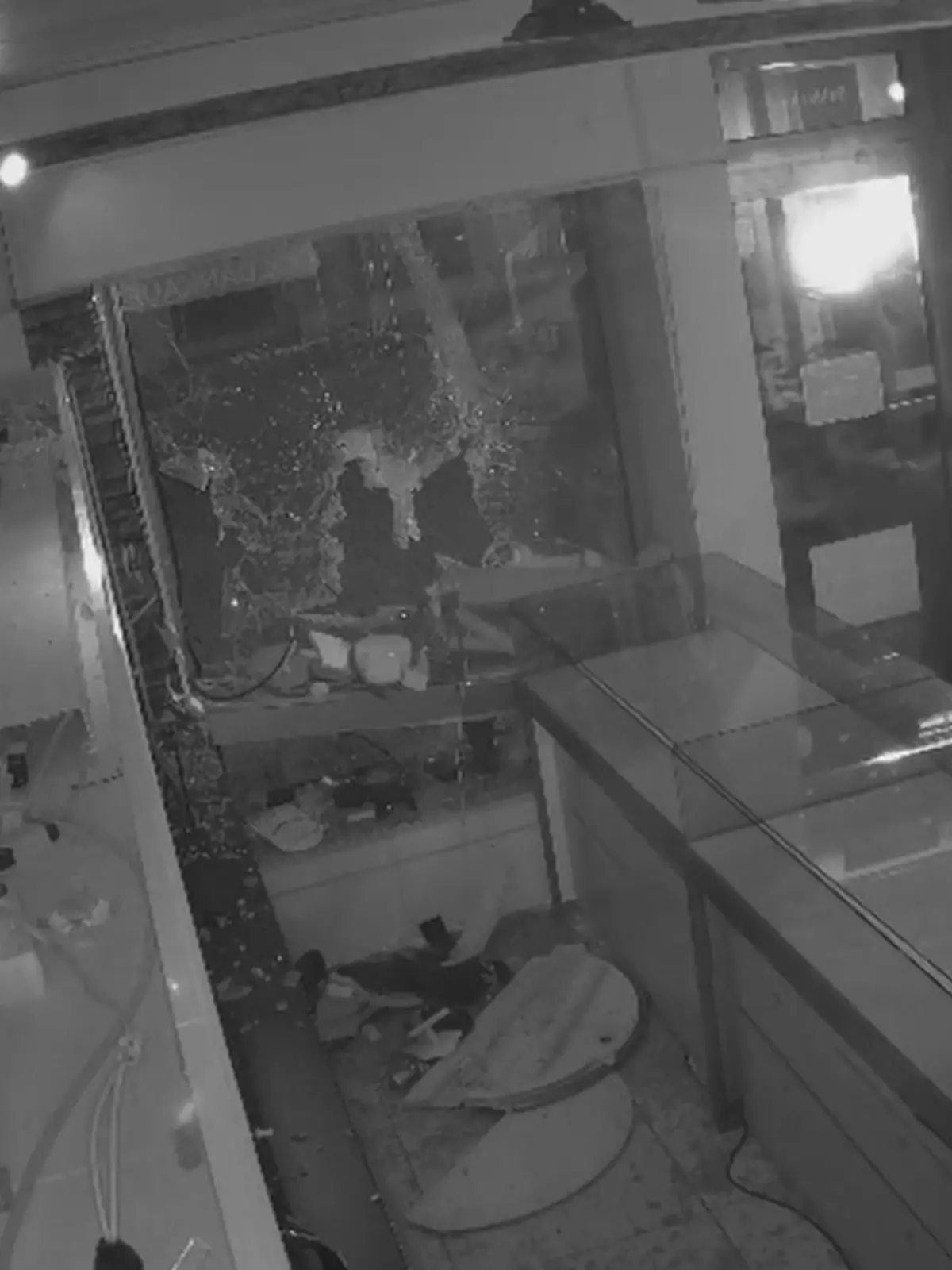 Bild zu: "Dreister Raub! Mann brettert mit geklautem Radlader in gleich ZWEI Geschäfte"