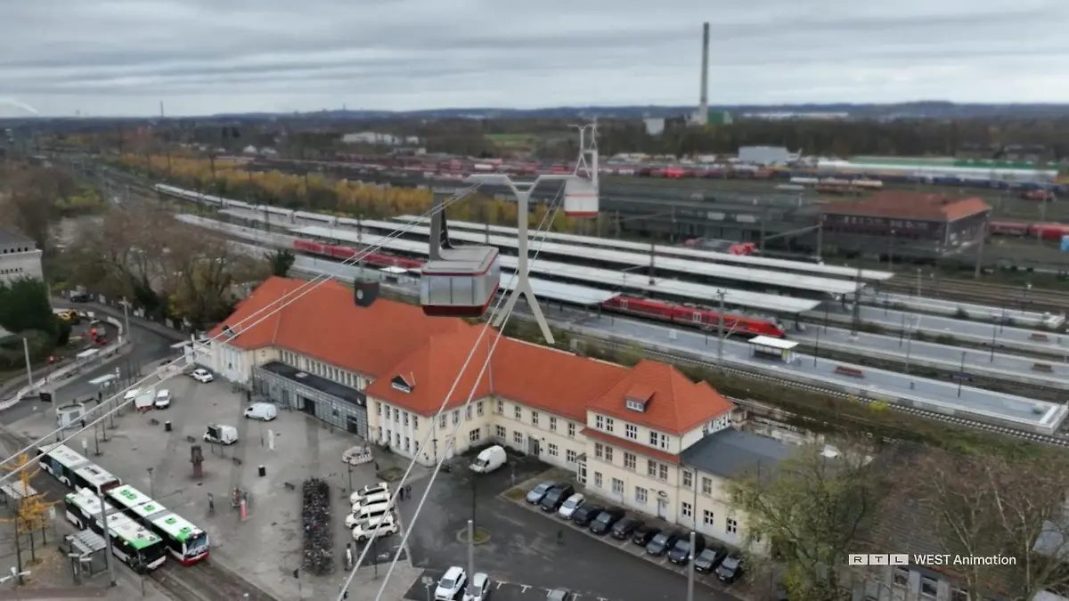 Herne plant Seilbahn in der Stadt Millionen-Projekt im Pott