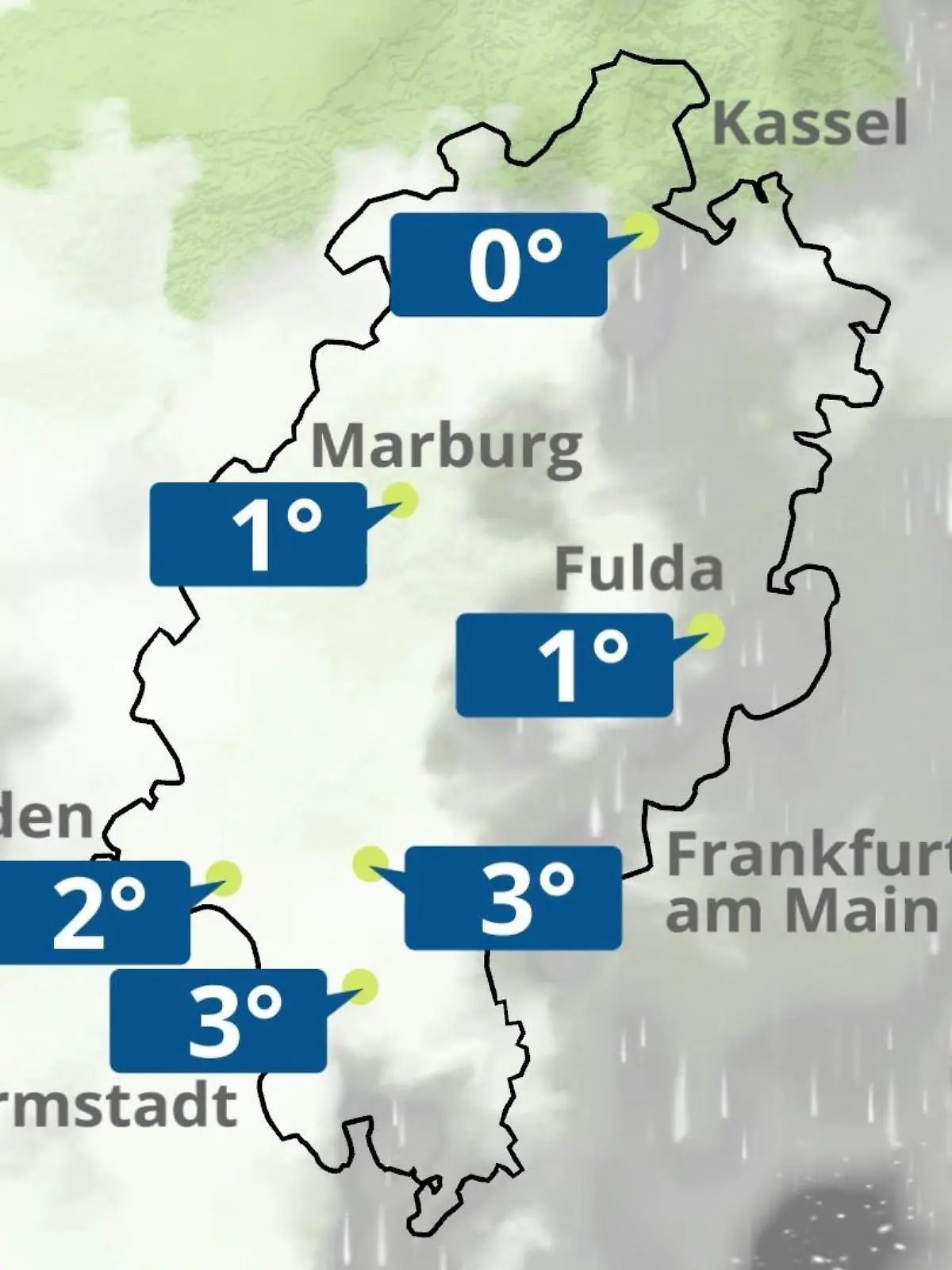 Bild zu: "Hessen: Wie wird das Wetter?"