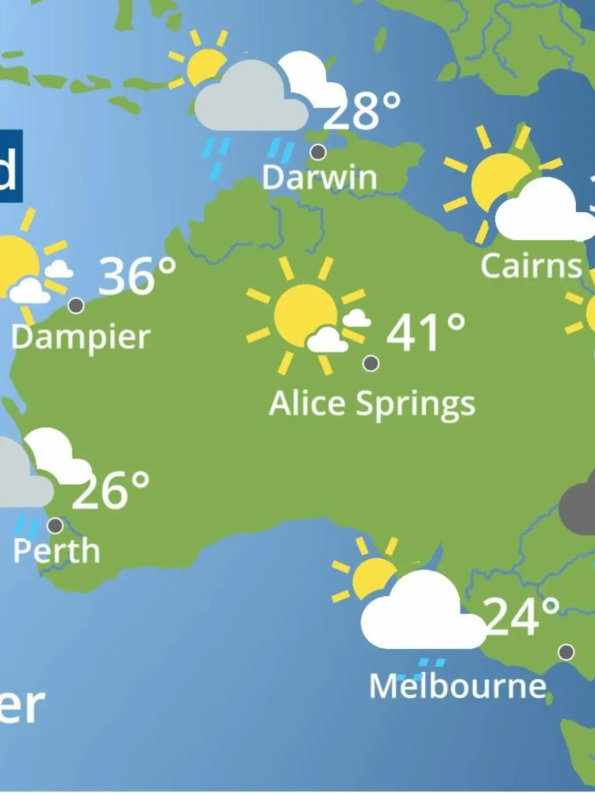 Bild zu: "Australien: Wie wird das Wetter?"