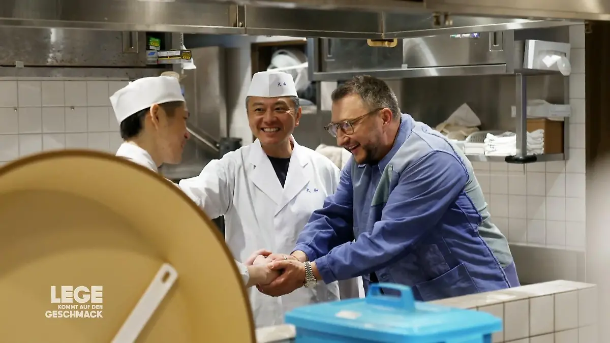 Lege lernt vom 5-Sterne-Reismeister Auf der Suche nach Perfektion