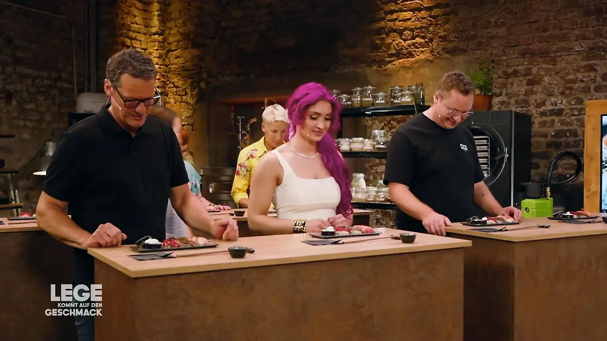 Sushiköche bewerten Leges Kreation Expertenblick