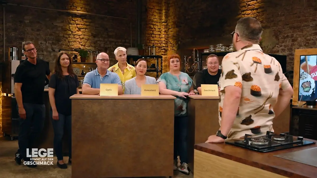 Lege erreicht sein großes Sushi-Ziel Erfolg auf ganzer Linie