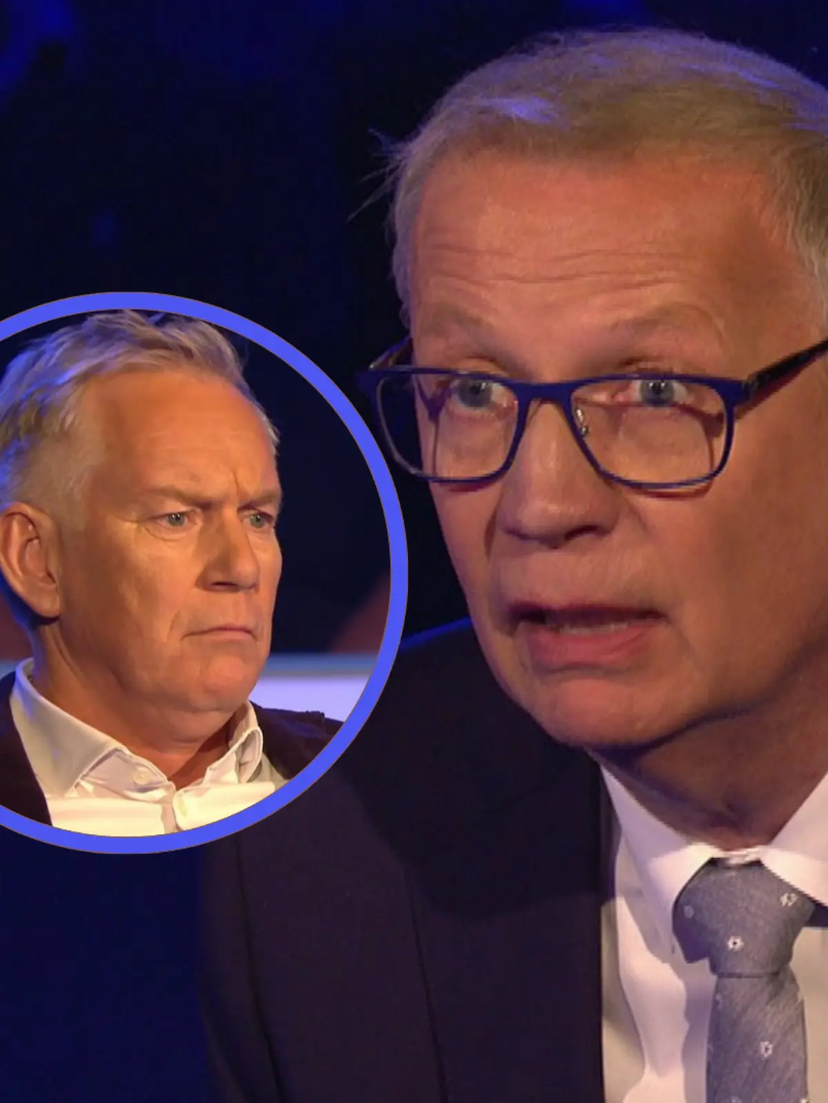 Johannes B. Kerner und „Wer wird Millionär?”-Moderator Günther Jauch