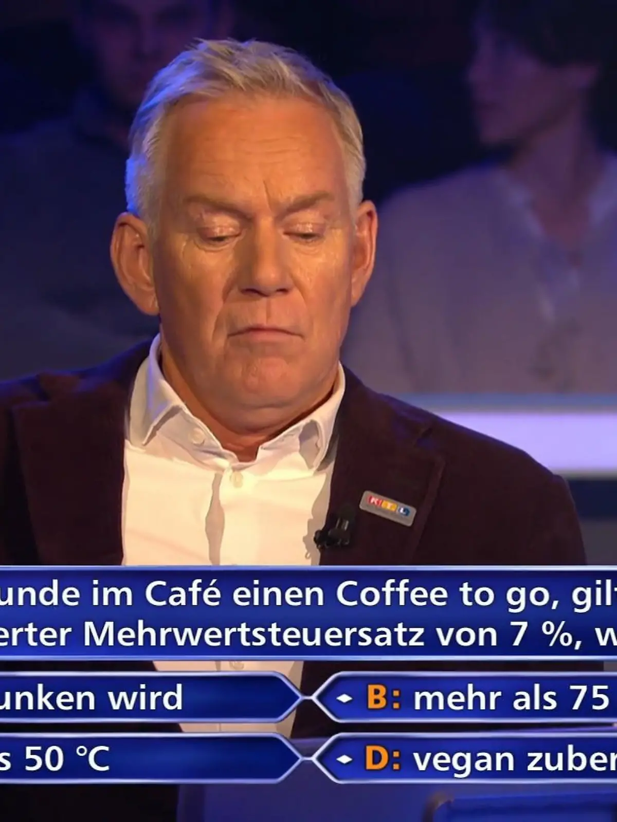 Bild zu: "Günther Jauch rettet Johannes B. Kerner vor dem Absturz"