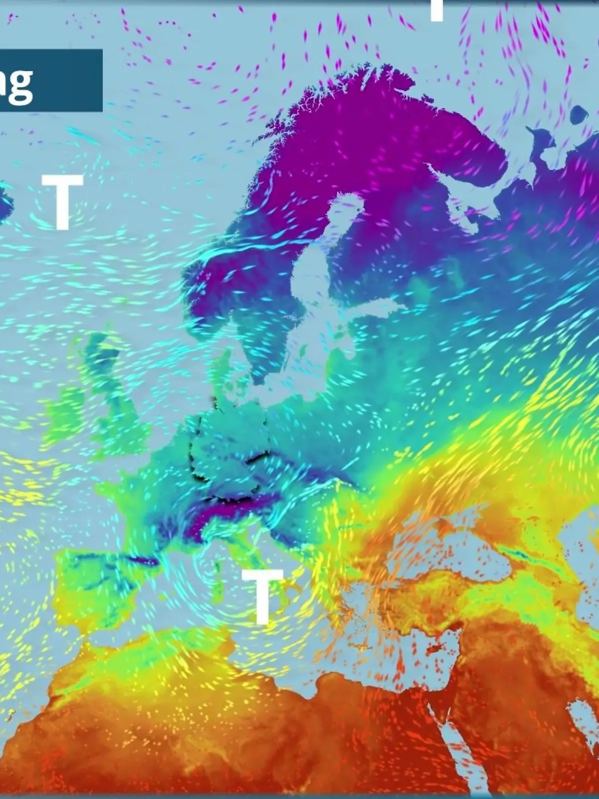 Bild zu: "Die kalte Luft macht's sich bequem in Deutschland"