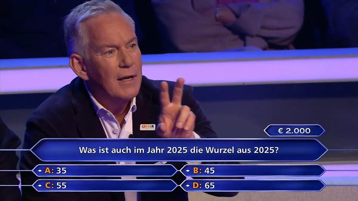 „Wer wird Millionär?”-Kandidat Johannes B. Kerner