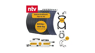 Kleines Kraftwerk Flex 4x-8x Komplettpaket