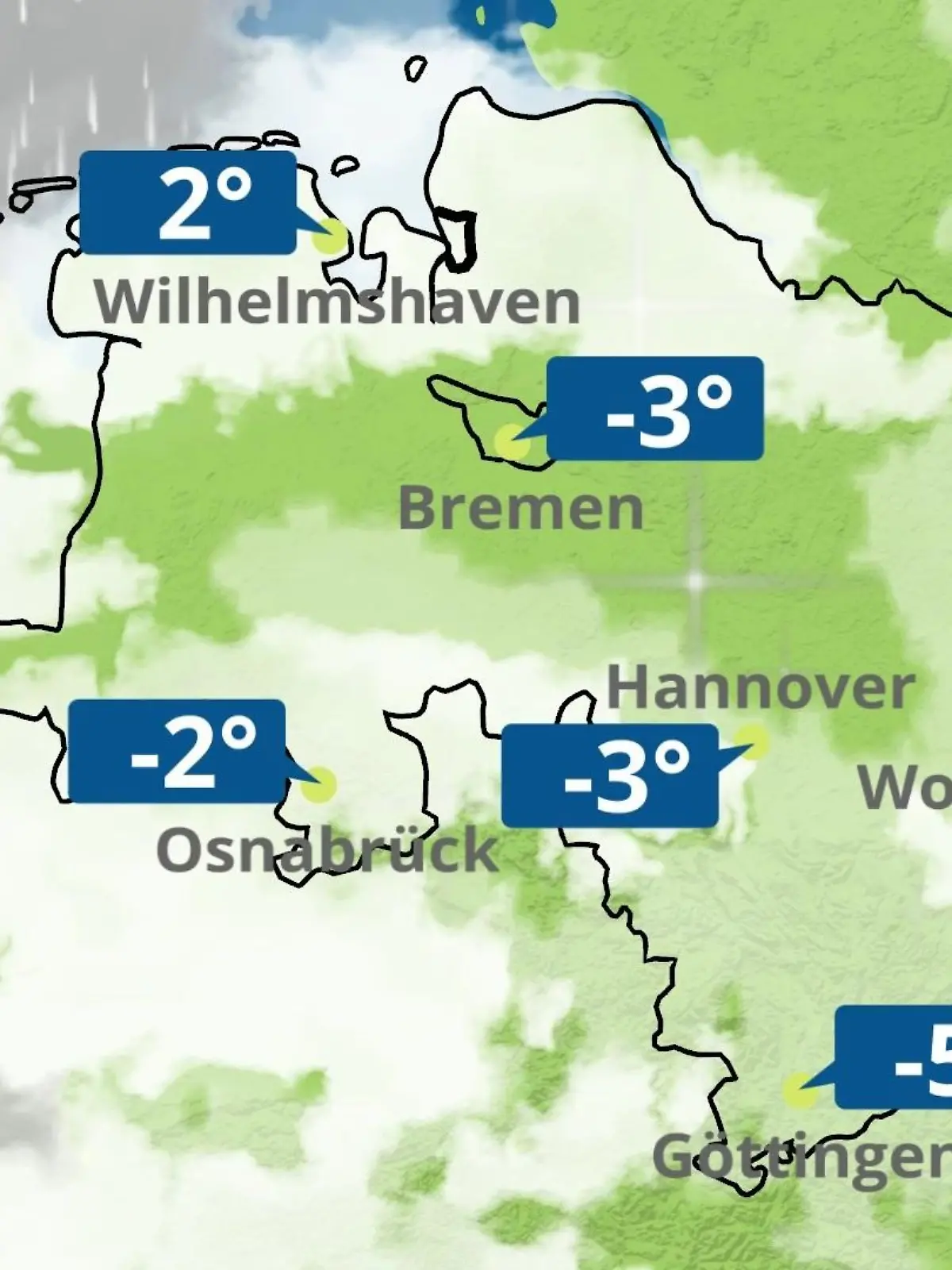 Bild zu: "Bremen und Niedersachsen: Wie wird das Wetter?"