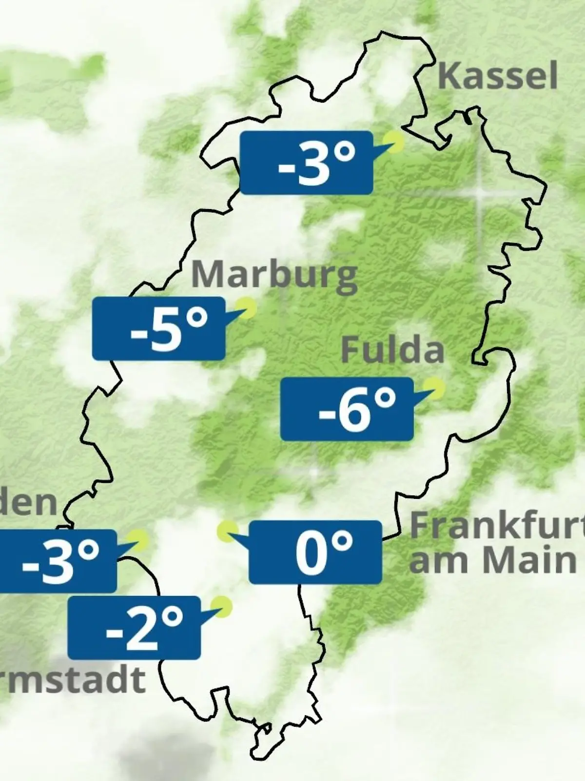 Bild zu: "Hessen: Wie wird das Wetter?"