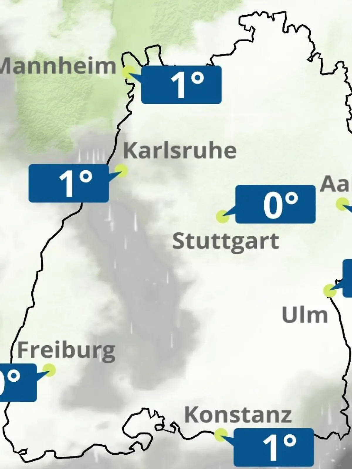 Bild zu: "Baden-Württemberg: Wie wird das Wetter?"