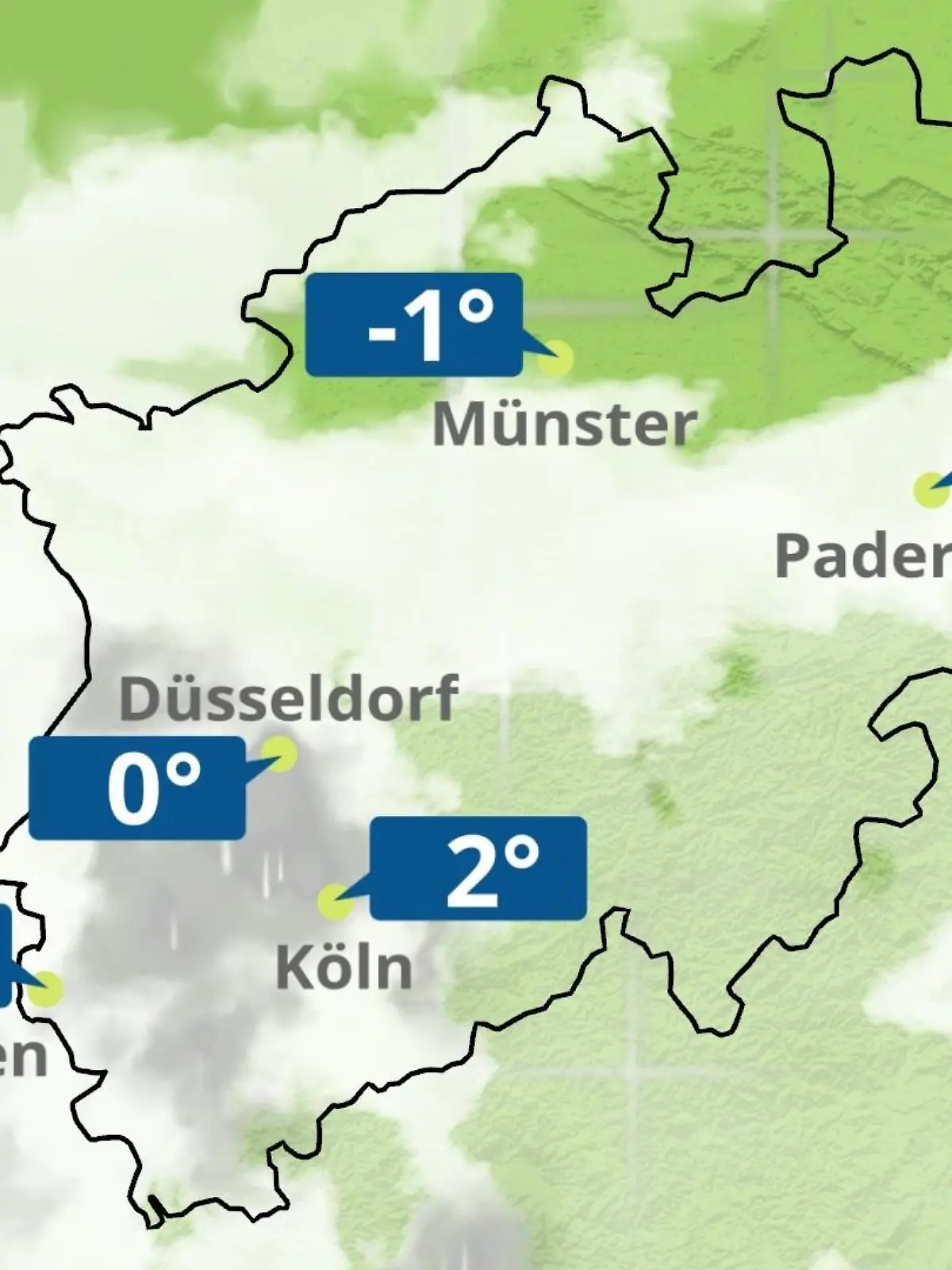 Bild zu: "Nordrhein-Westfalen: Wie wird das Wetter?"