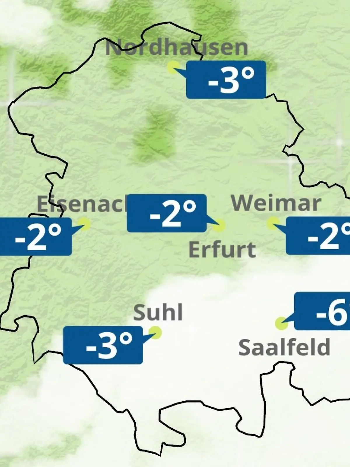 Bild zu: "Thüringen: Wie wird das Wetter?"