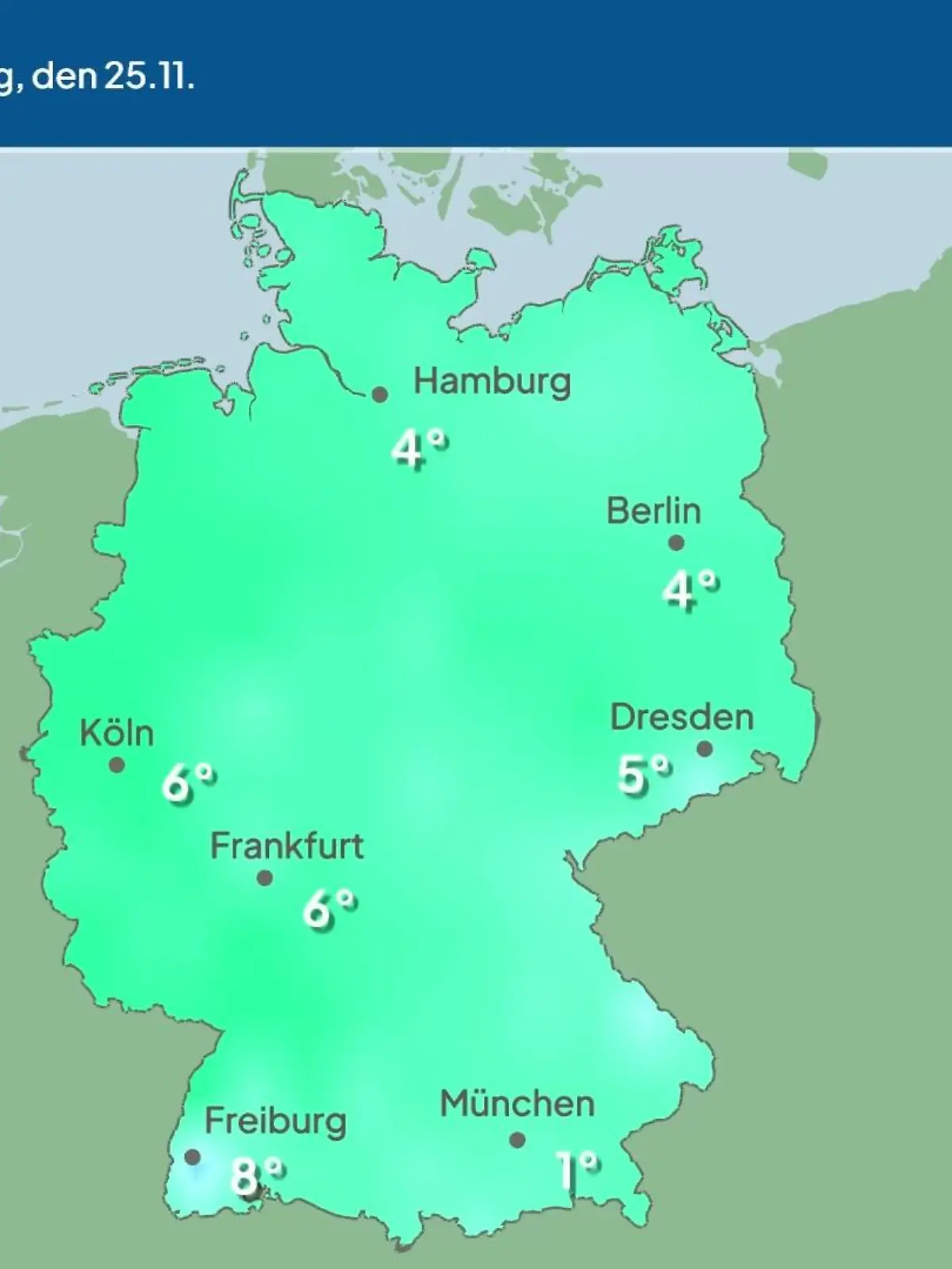 Bild zu: "Im Video: Temperatur-Vorhersage"