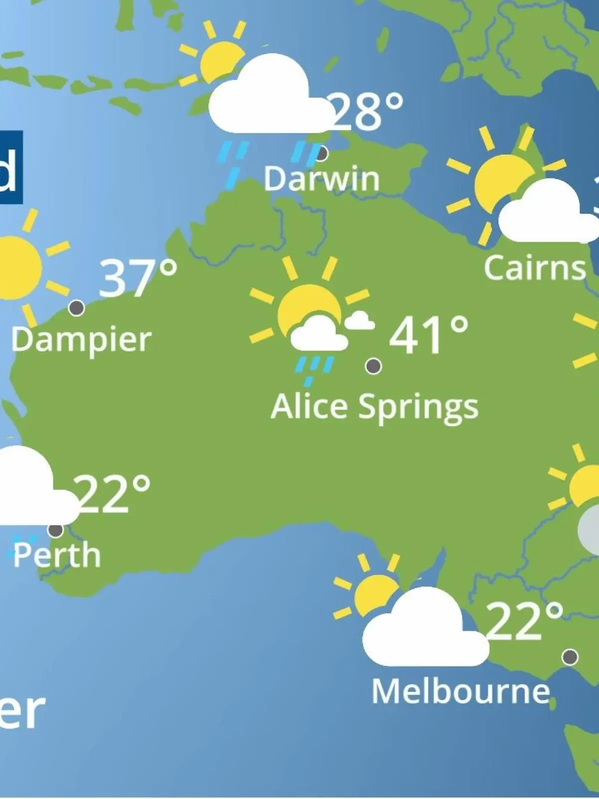 Bild zu: "Australien: Wie wird das Wetter?"