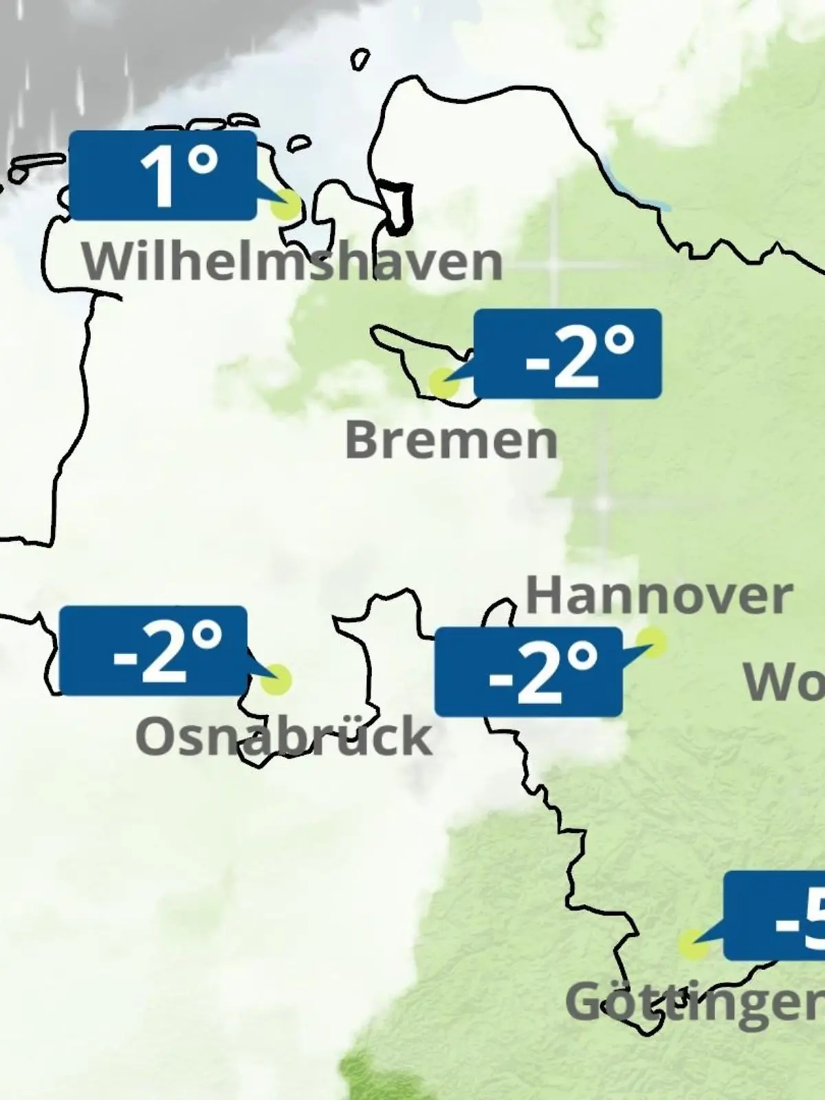 Bild zu: "Bremen und Niedersachsen: Wie wird das Wetter?"