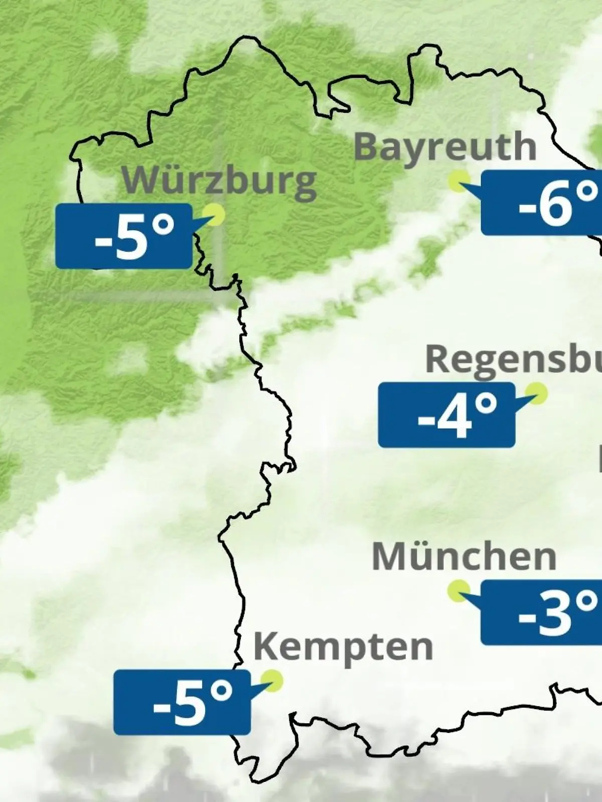 Bild zu: "Bayern: Wie wird das Wetter?"