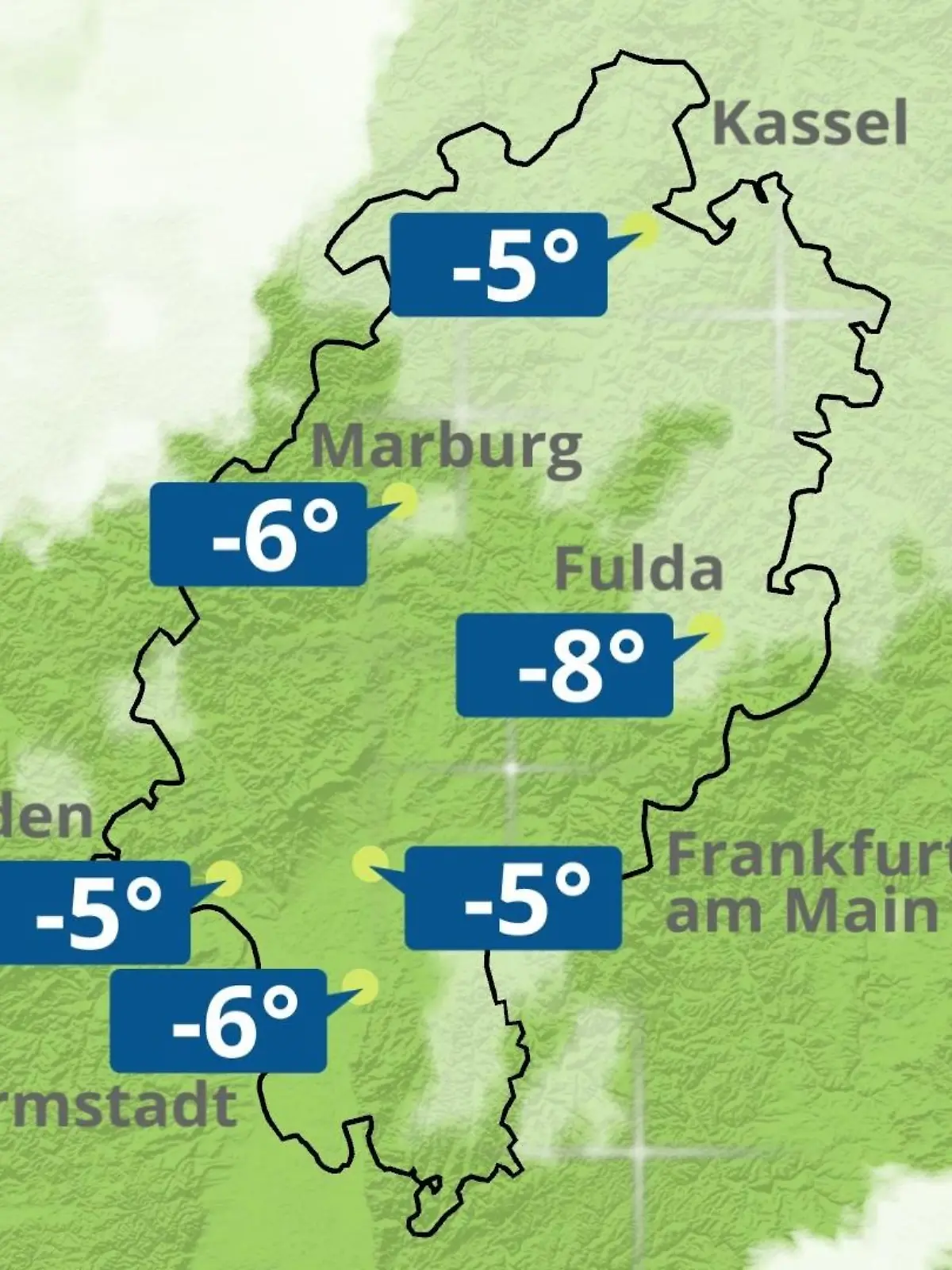 Bild zu: "Hessen: Wie wird das Wetter?"