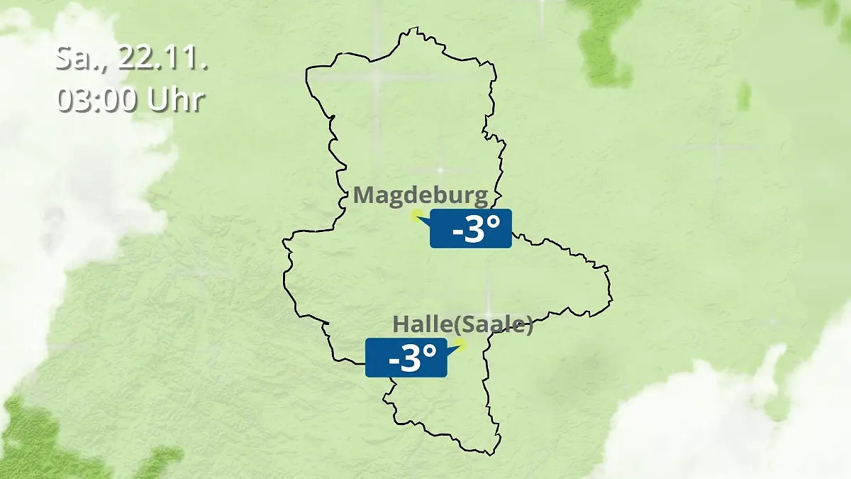 Sachsen-Anhalt: Wie wird das Wetter? Regen und Wolkenfilm für Halle und Magdeburg