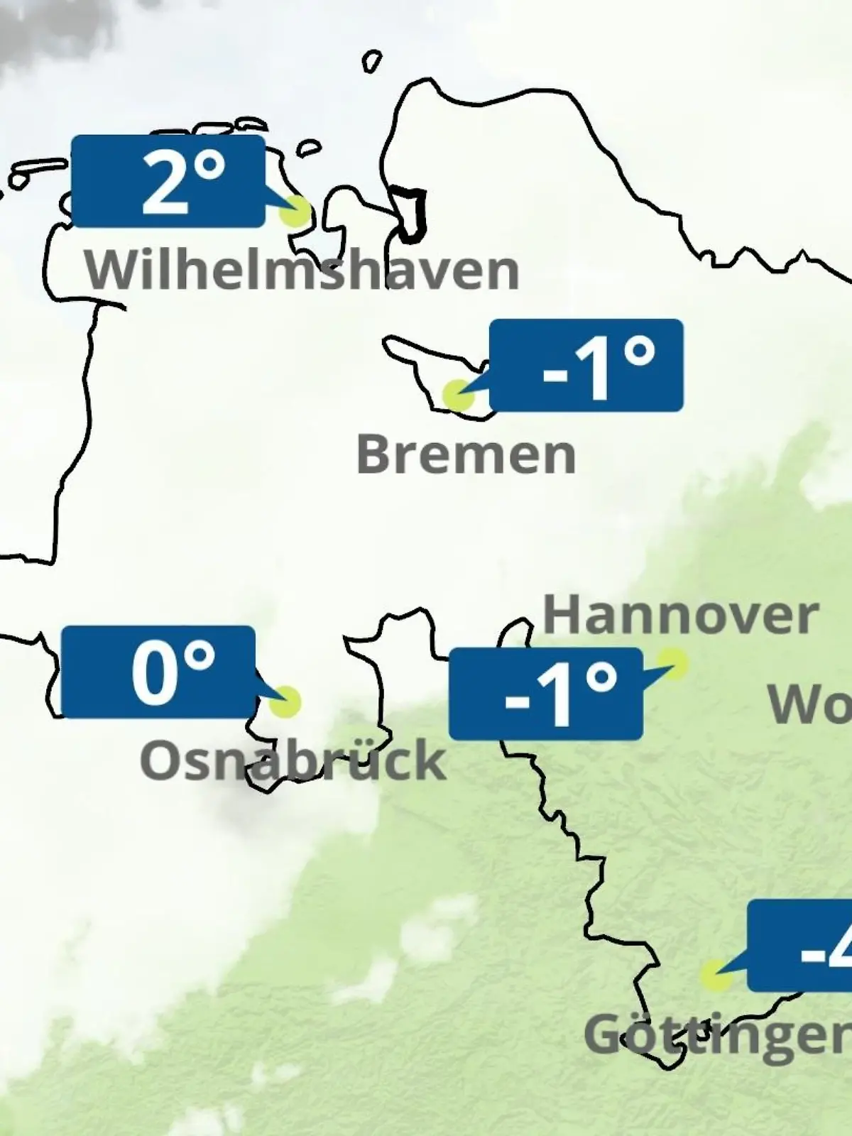 Bild zu: "Bremen und Niedersachsen: Wie wird das Wetter?"