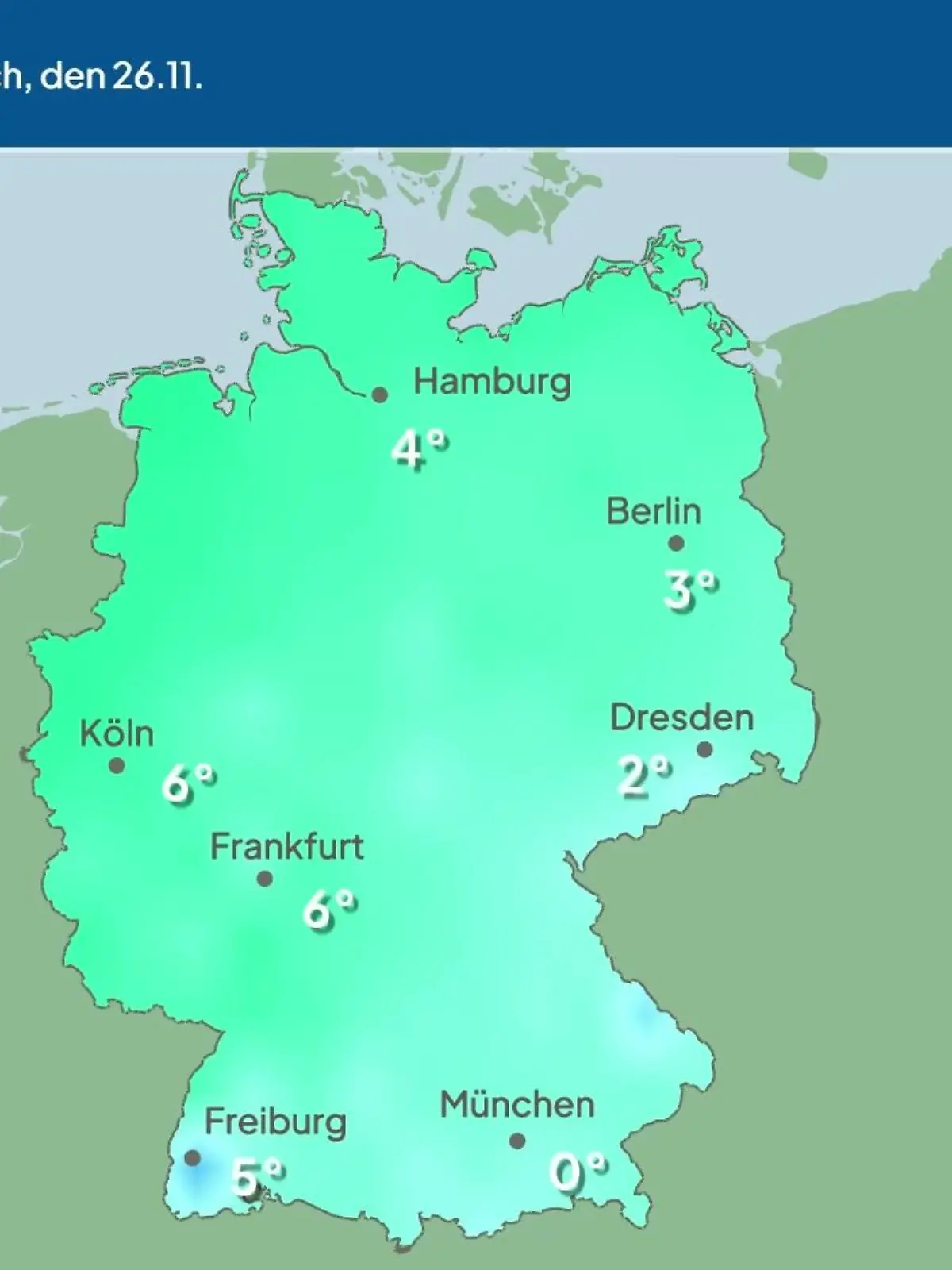 Bild zu: "Im Video: Temperatur-Vorhersage"