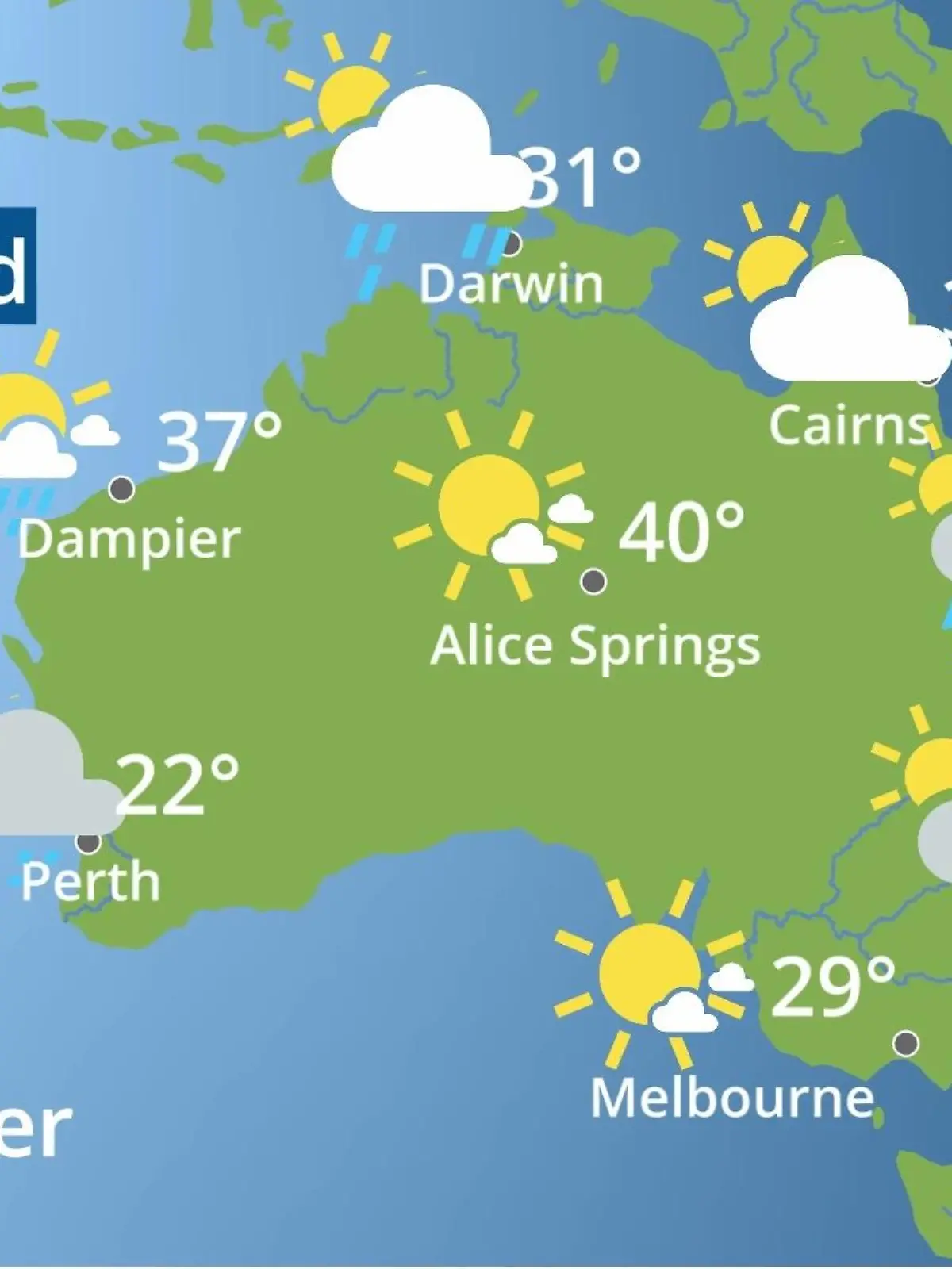 Bild zu: "Australien: Wie wird das Wetter?"