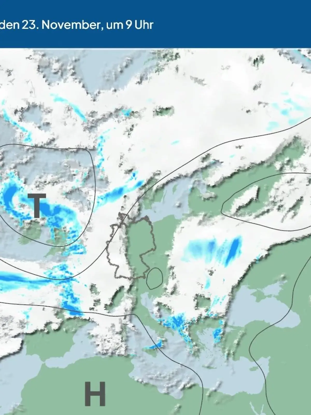 Bild zu: "Die Wetterlage der kommenden 5 Tage"