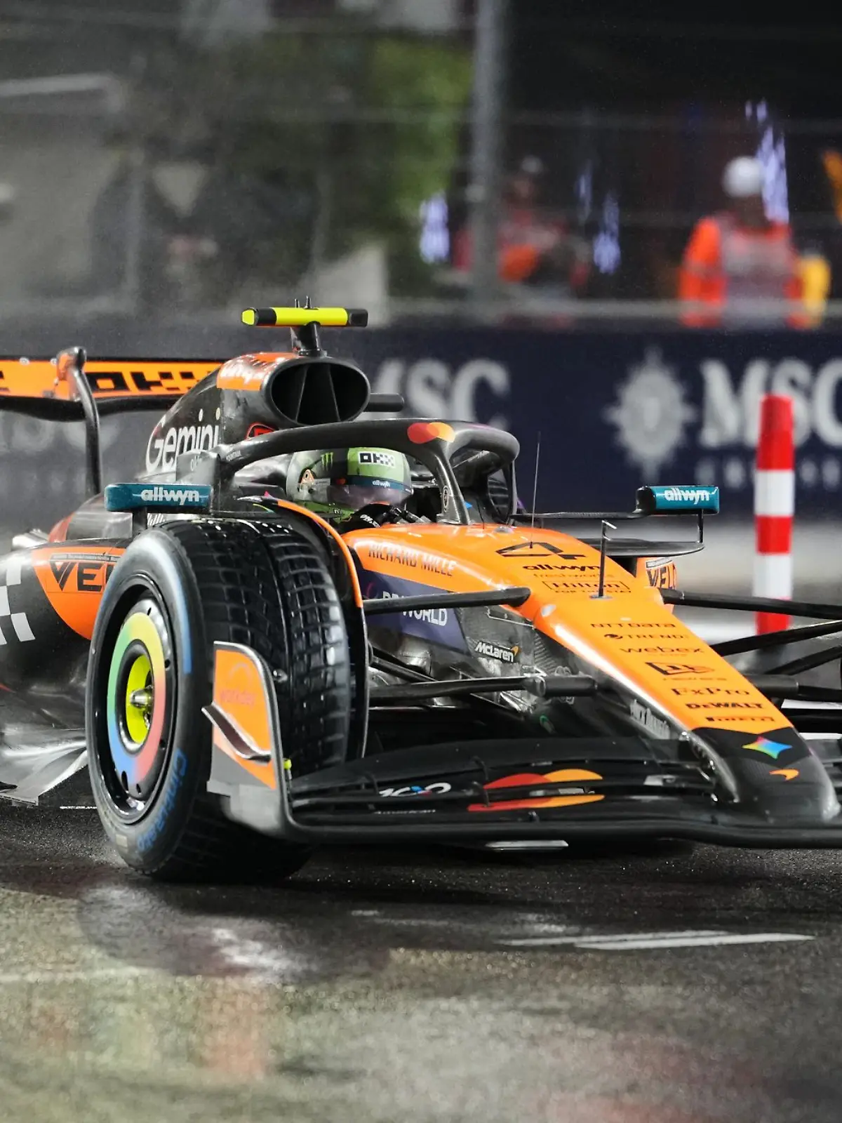 Bild zu: "Formel-1-Spitzenreiter Norris holt Pole in Las Vegas"