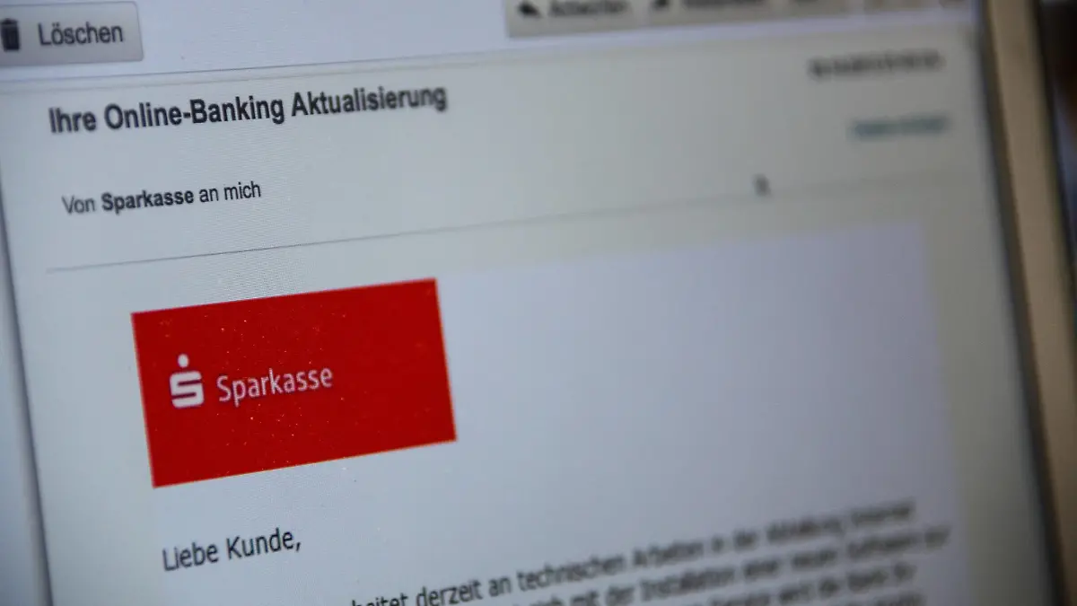 Betrüger machen Geld mit Phishing-Seiten