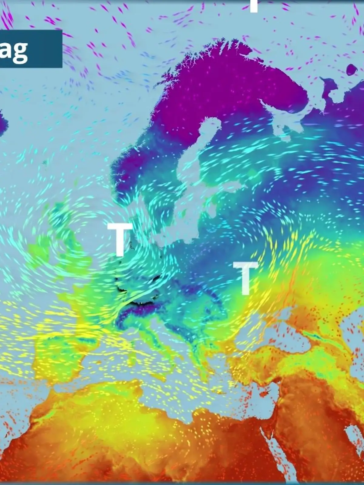 Bild zu: "Tief Ulf kann es nur kurz milder machen"