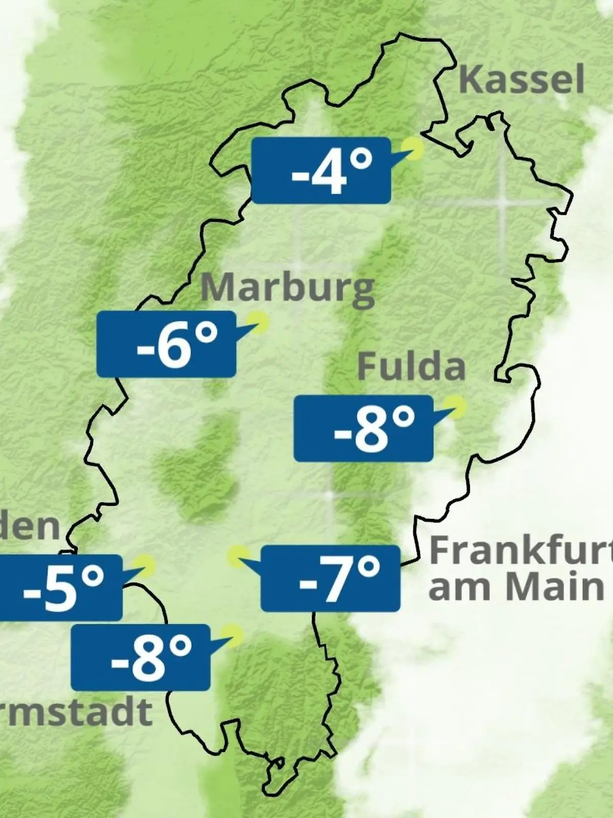 Bild zu: "Hessen: Wie wird das Wetter?"