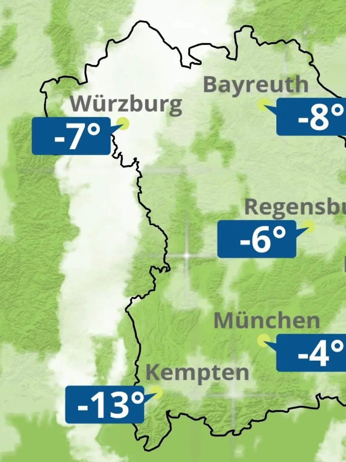 Bild zu: "Bayern: Wie wird das Wetter?"