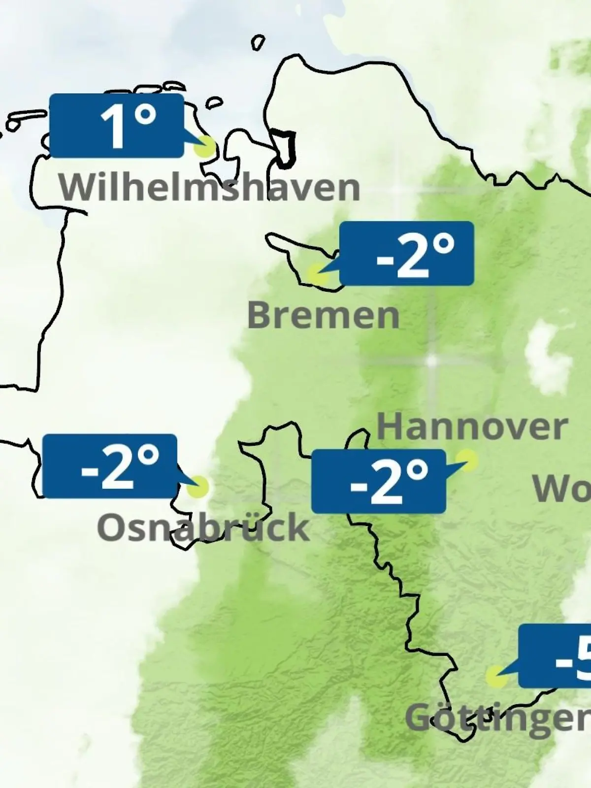 Bild zu: "Bremen und Niedersachsen: Wie wird das Wetter?"