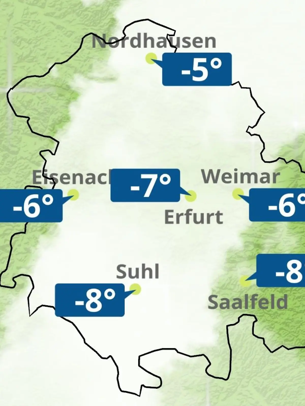 Bild zu: "Thüringen: Wie wird das Wetter?"