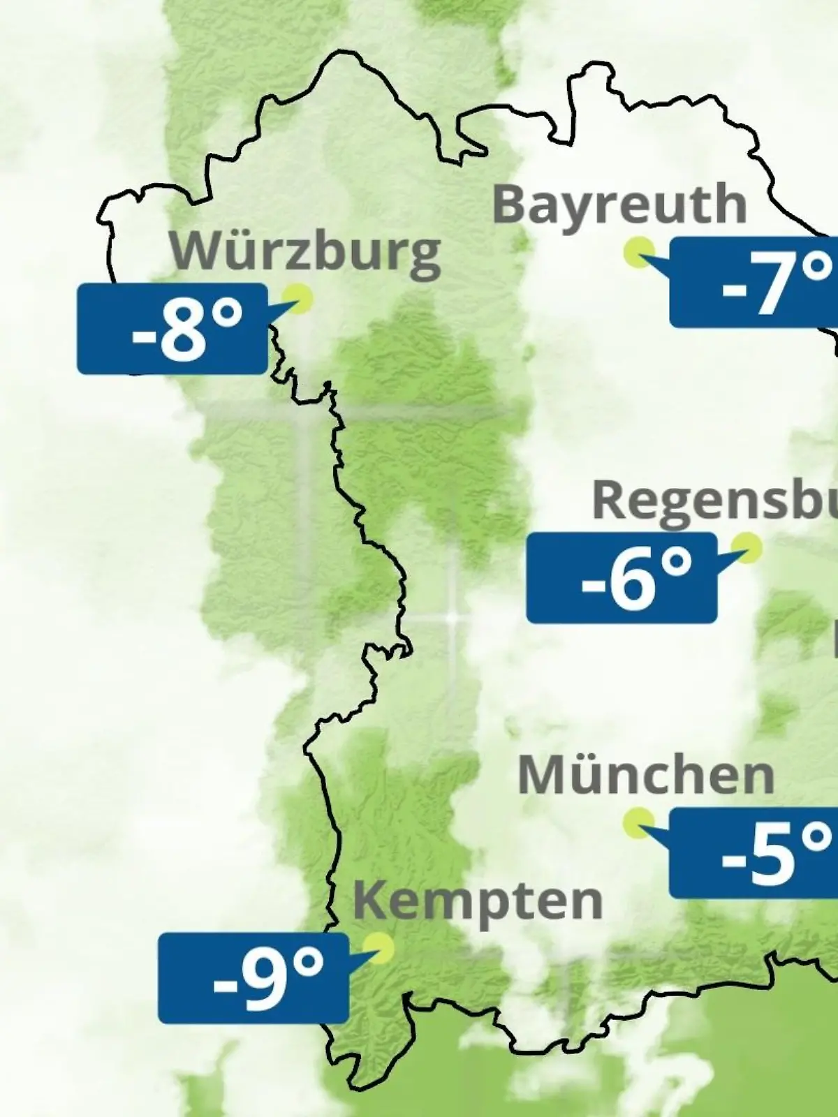 Bild zu: "Bayern: Wie wird das Wetter?"
