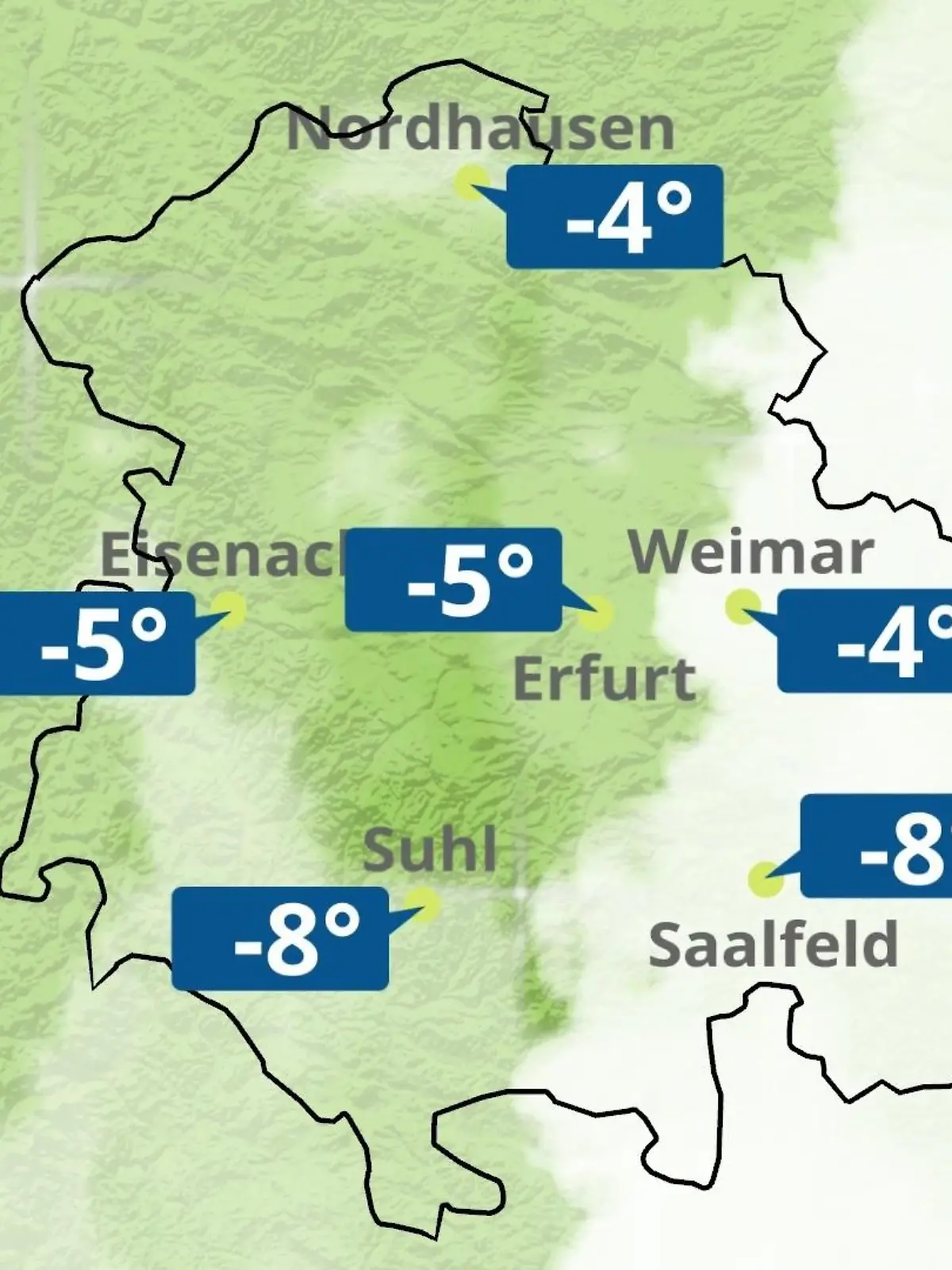 Bild zu: "Thüringen: Wie wird das Wetter?"