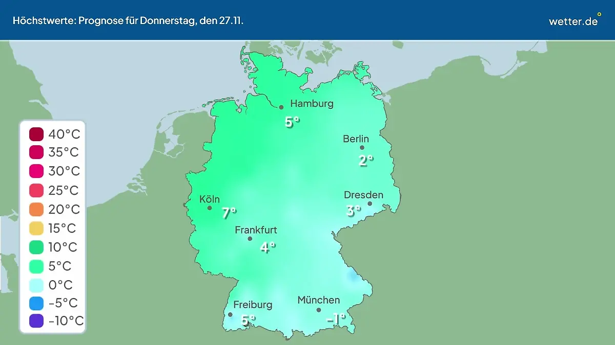 Im Video: Temperatur-Vorhersage Wie warm oder kalt wird es in Deutschland?