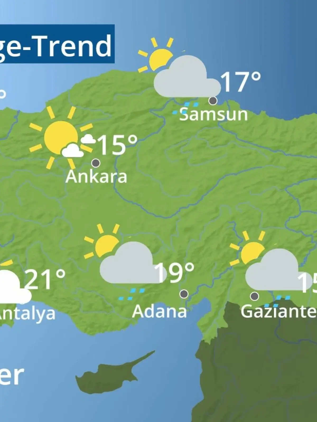 Bild zu: "Türkei: Wie wird das Wetter?"