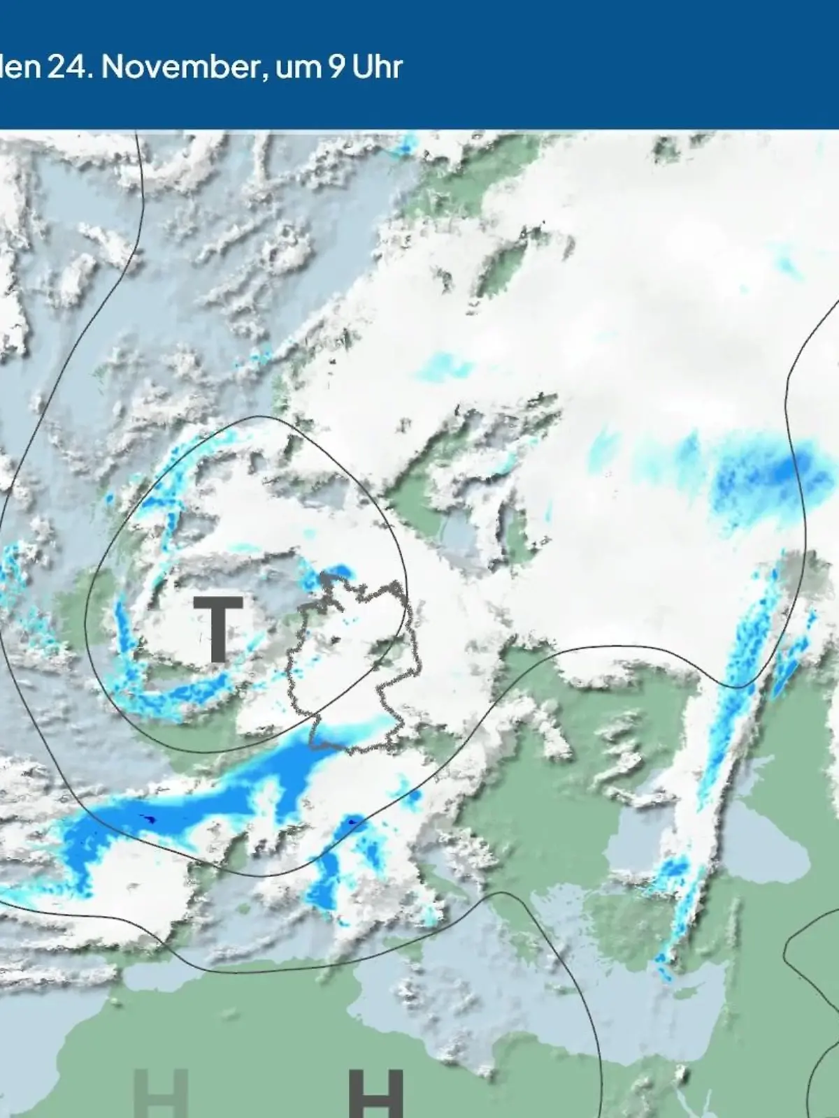 Bild zu: "Die Wetterlage der kommenden 5 Tage"