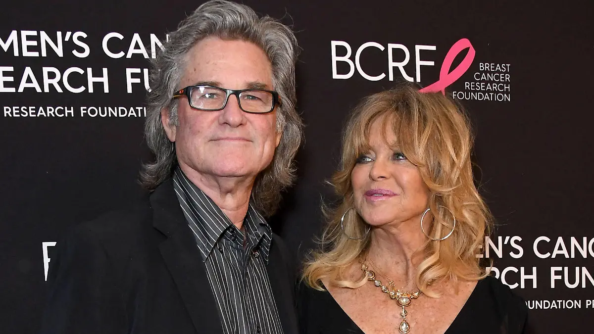 28 February 2019 - Beverly Hills, California - Kurt Russell, Goldie Hawn. The Women's Cancer Research Fund's An Unforgettable Evening Benefit Gala held at Beverly Wilshire Four Seasons Hotel. Photo Credit: Birdie Thompson/AdMedia