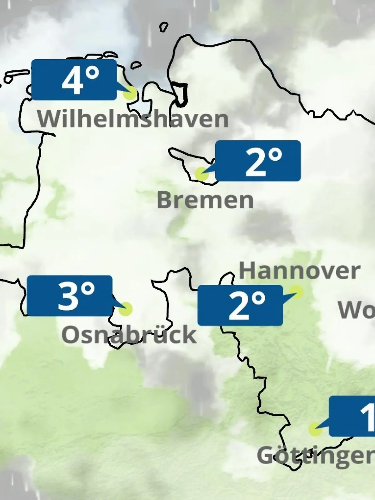 Bild zu: "Bremen und Niedersachsen: Wie wird das Wetter?"