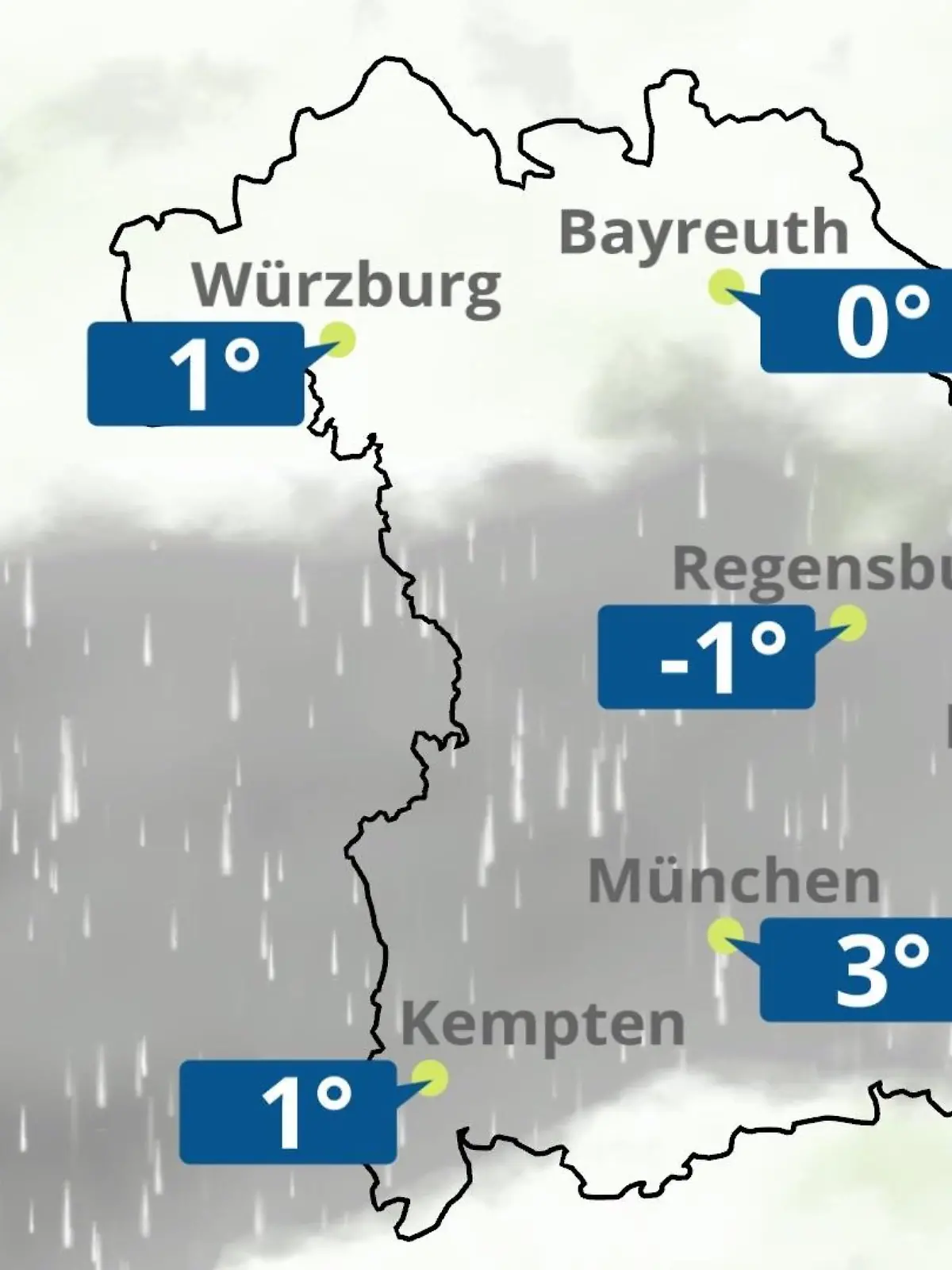 Bild zu: "Bayern: Wie wird das Wetter?"