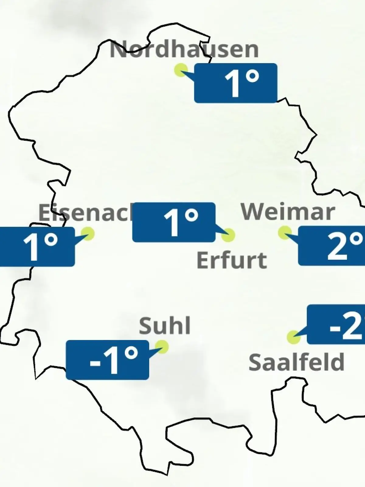 Bild zu: "Thüringen: Wie wird das Wetter?"