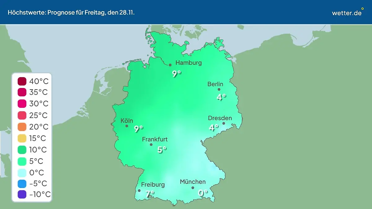 Im Video: Temperatur-Vorhersage Wie warm oder kalt wird es in Deutschland?