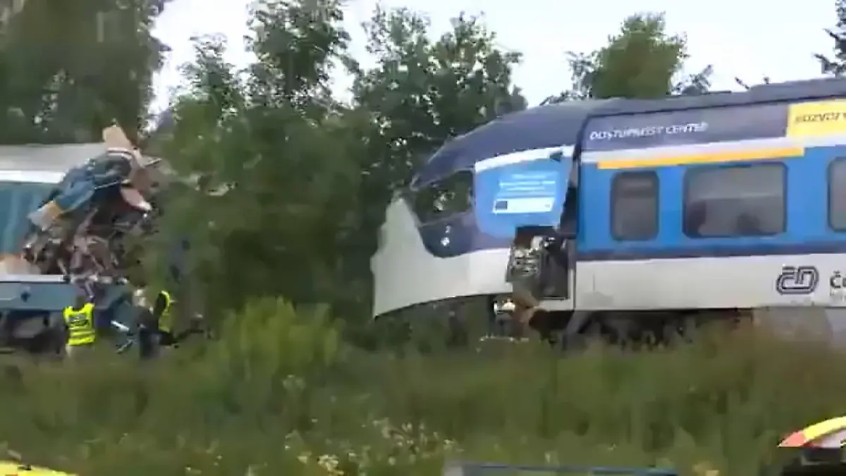 Schweres Zugunglück in Tschechien Zug kam aus München