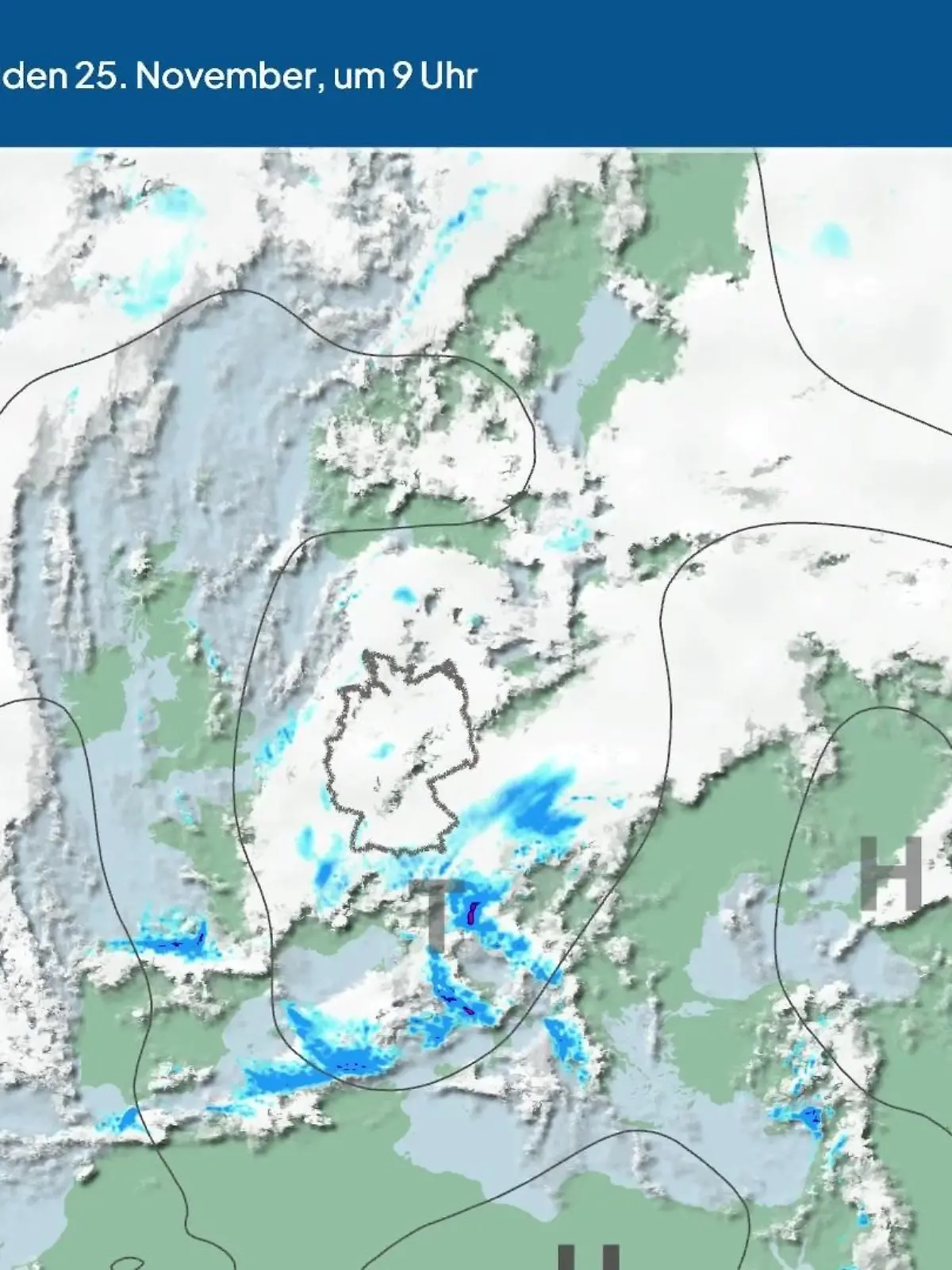 Bild zu: "Die Wetterlage der kommenden 5 Tage"
