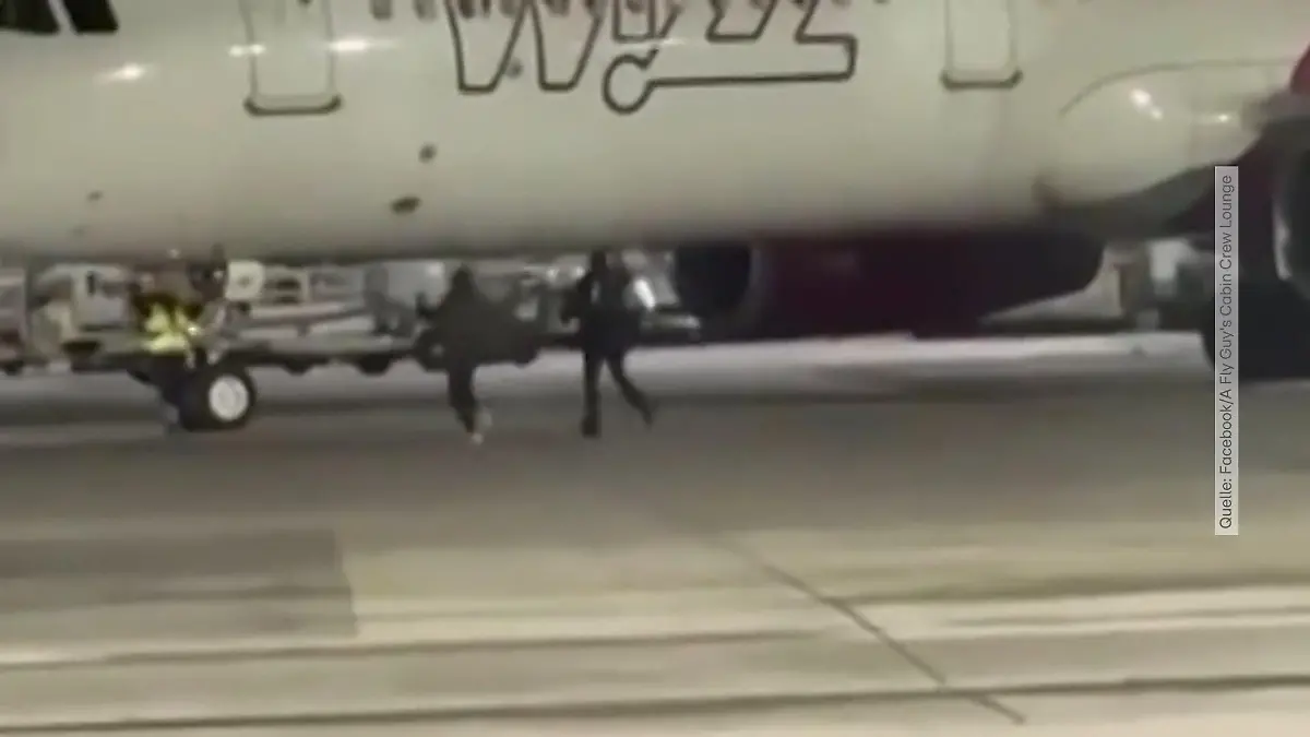 Passagiere rennen verpasstem Flieger nach Schwere Sicherheitspanne