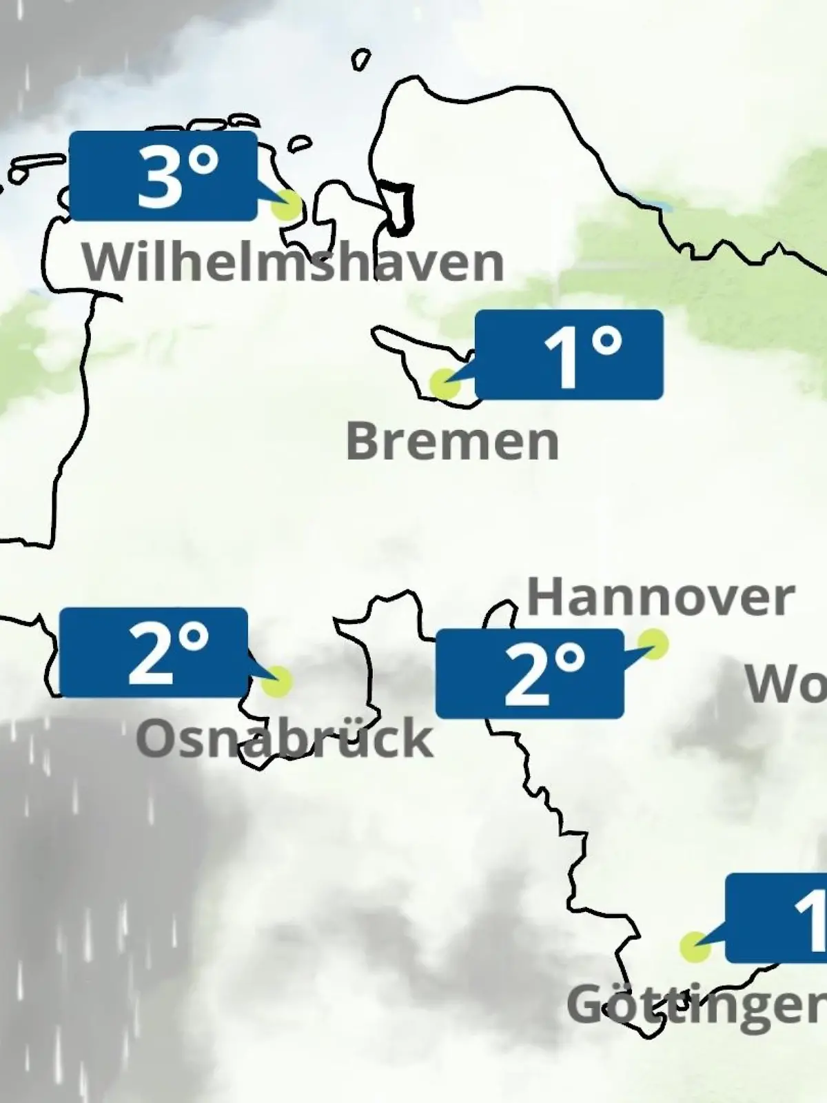 Bild zu: "Bremen und Niedersachsen: Wie wird das Wetter?"