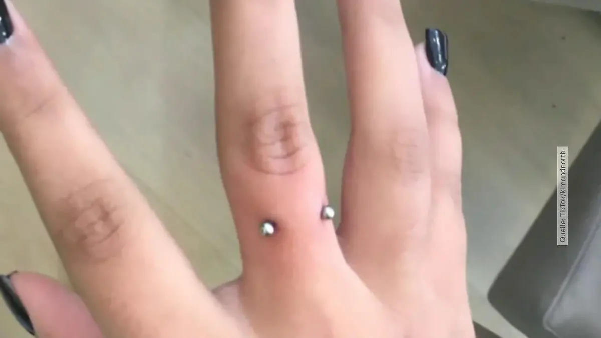Fingerpiercing für Minderjährige? North West